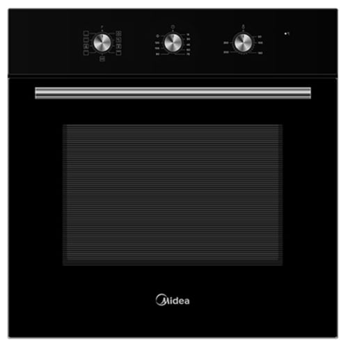 תנור אפייה בילד אין MIDEA 65DME30004B שחור עם נפח 70 ליטר ודירוג אנרגטי A