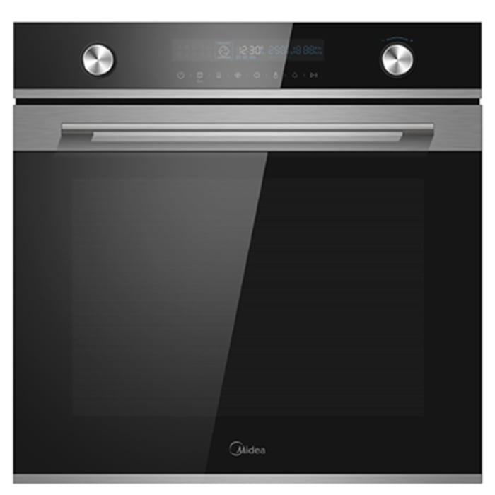 תנור אפיה בילד אין נירוסטה MIDEA עם תא אפייה 72 ליטר