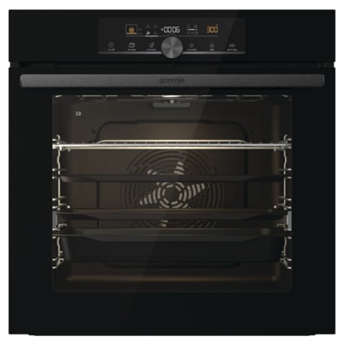 תנור אפיה בילד אין בגוון שחור GORENJE BPS6747A06BG עם תכולת 77 ליטר
