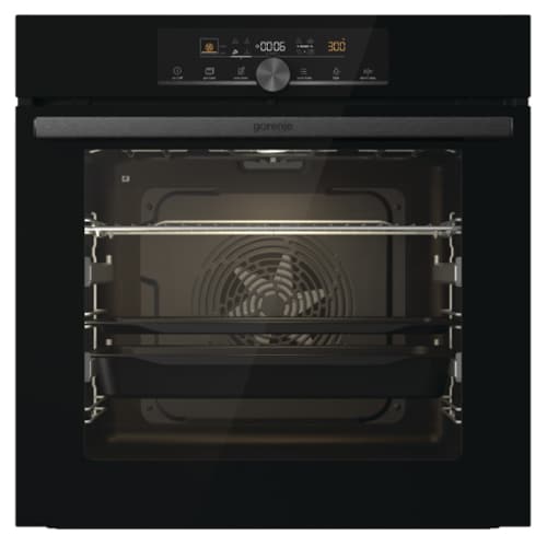 תנור אפיה חכם בגודל 77 ליטר ועיצוב שחור מבית GORENJE BOS6747A01BG