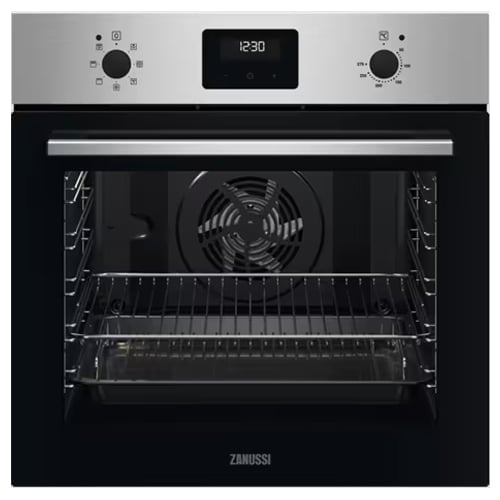תנור אפיה בילד אין נירוסטה Zanussi ZOHNX3X1A עם נפח 74 ליטר