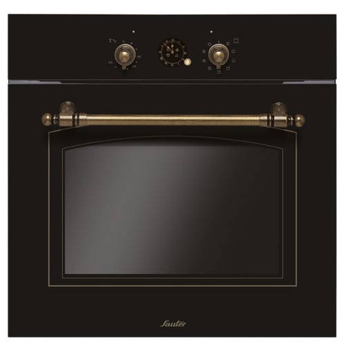 תנור בילד אין SAUTER RUSTIC4000B שחור עם 65.5 ליטר ותוכנית שבת מאושרת