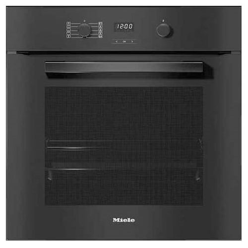 תנור אפיה בילד אין שחור MIELE H2860BPB בנפח 76 ליטר ומערכת ניקוי פירוליטי