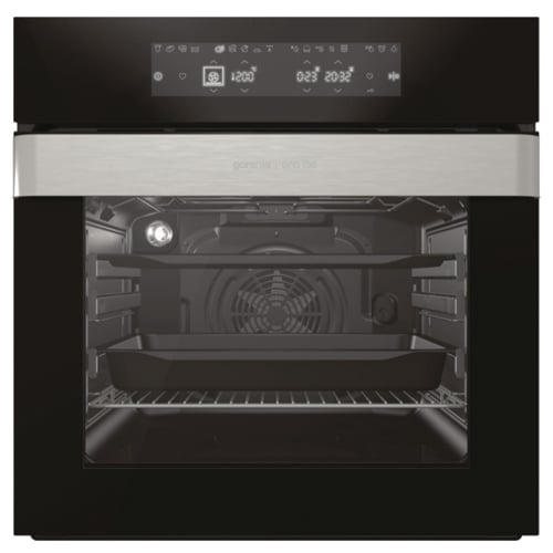 תנור אפיה GORENJE BO758ORAB בעיצוב שחור, נפח 71 ליטר, 12 תוכניות אפייה