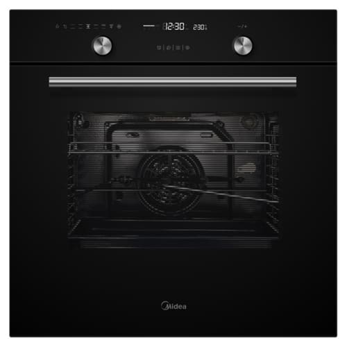 תנור אפייה בילד אין MIDEA N5M90E5-B עם נפח פנימי של 70 ליטר