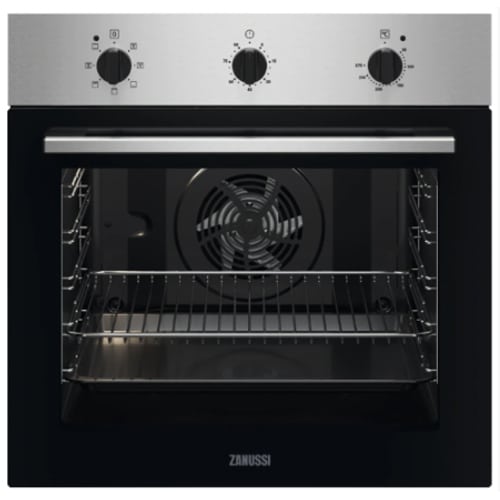 תנור בילד אין ZANUSSI ZOHXF1X1 עם מגש אפייה מוגדל ב-25% וניקוי עצמי Aqua Clean