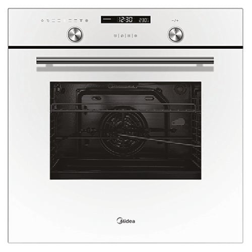 תנור אפיה בילד אין MIDEA N5M90E5-W עם נפח 70 ליטר וטורבו אקטיבי