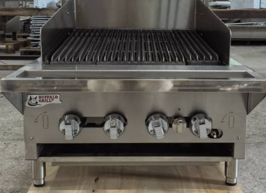 גריל גז מסחרי תוצרת Buffalo Grill רוחב 61 ס"מ - 4 מבערים