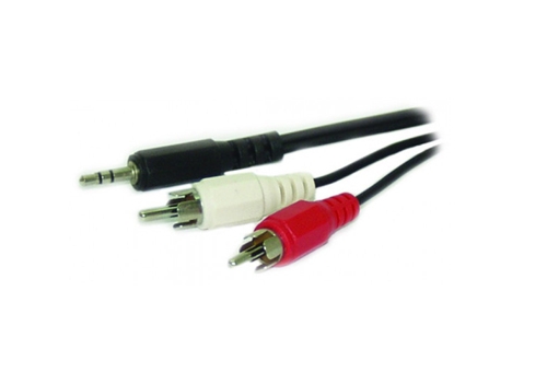 כבל אודיו 2RCA-PL דגם 113002 מתחבר למערכות שמע - קונקטור