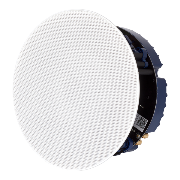 רמקול תקרה אלחוטי Lithe Audio 6.5" עם BT 5.0 ועיצוב עגול - קונקטור – תמונה 2