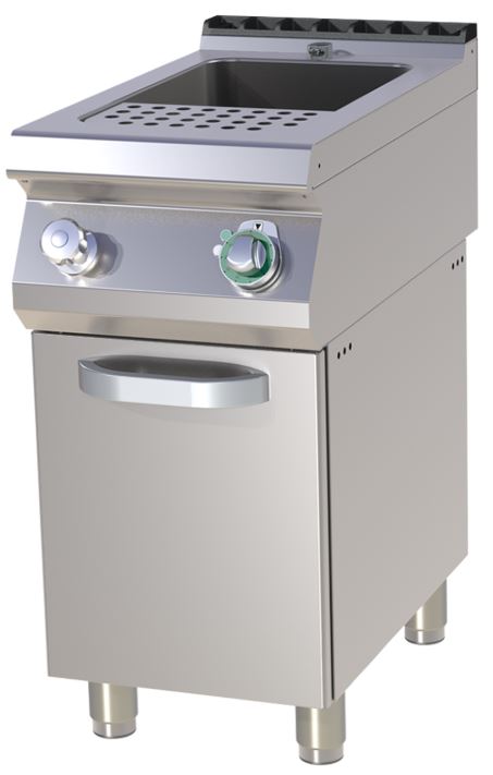 מכשיר פסטה רצפתי 23 ליטר. ר 40, ע 70. 7.5KW. ללא סלסלות