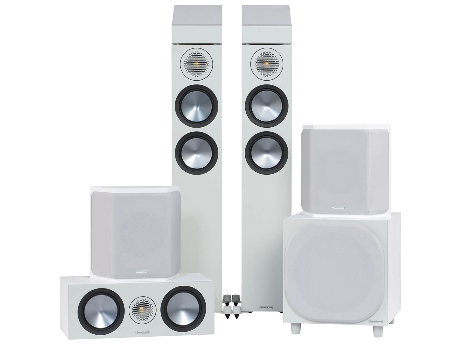 סט רמקולים Dolby Atmos ל-Bronze 200 חווית סאונד 5.1.2 מלאה - קונקטור