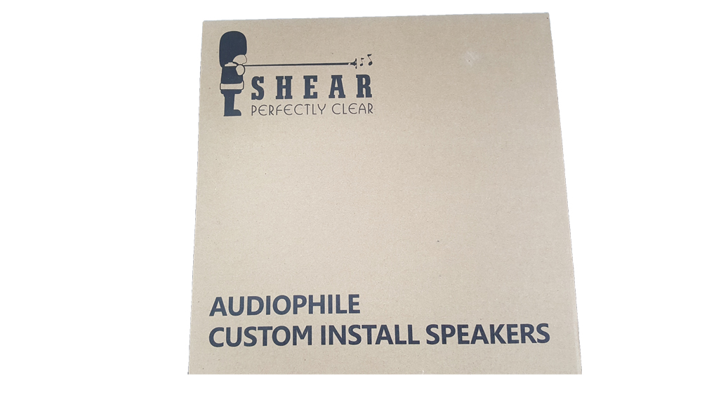 רמקול שקוע עגול 8 אינץ SHEAR CSFR80 גריל מגנטי ללא מסגרת - קונקטור – תמונה 3