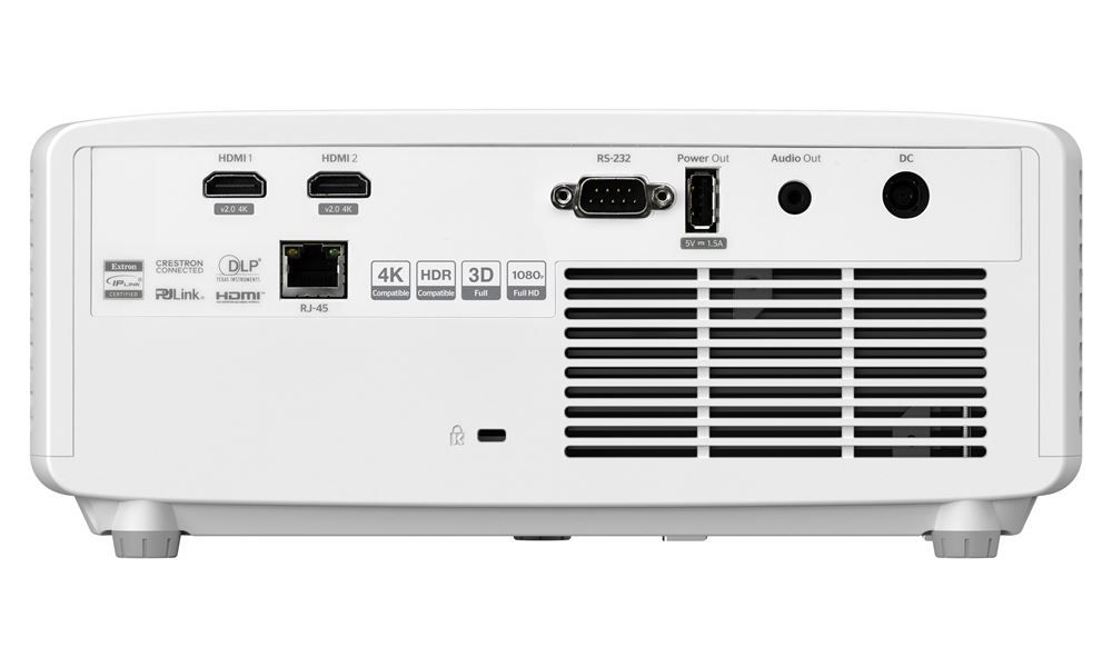 מקרן לייזר OPTOMA ZH450 Full HD 1080p בעוצמה 4500 אנסי לומן - קונקטור – תמונה 3