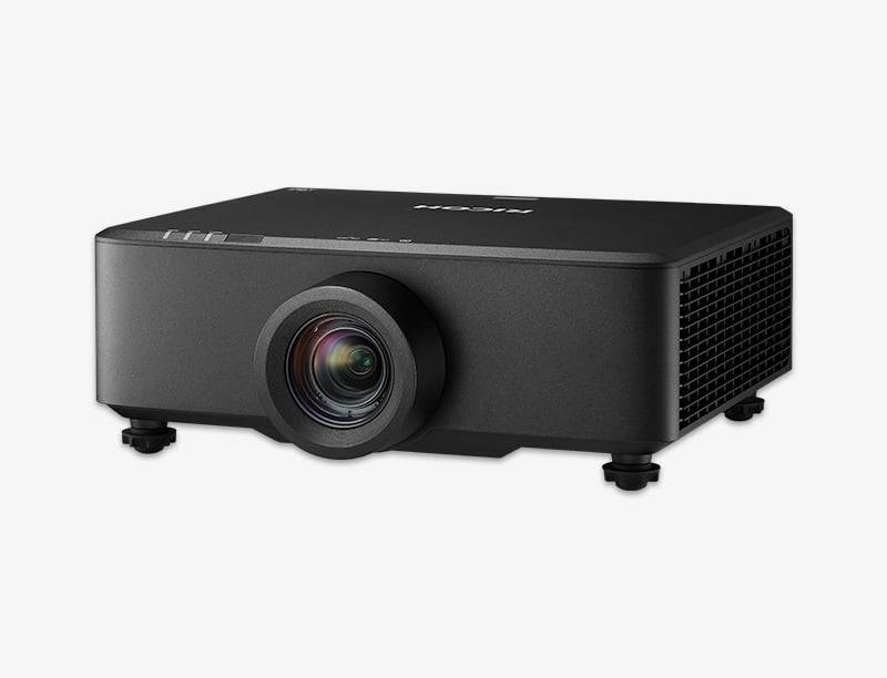 מקרן לייזר DLP Ricoh PJ WUL6670 בהירות 7200 לומנס ורזולוציית WUXGA - קונקטור