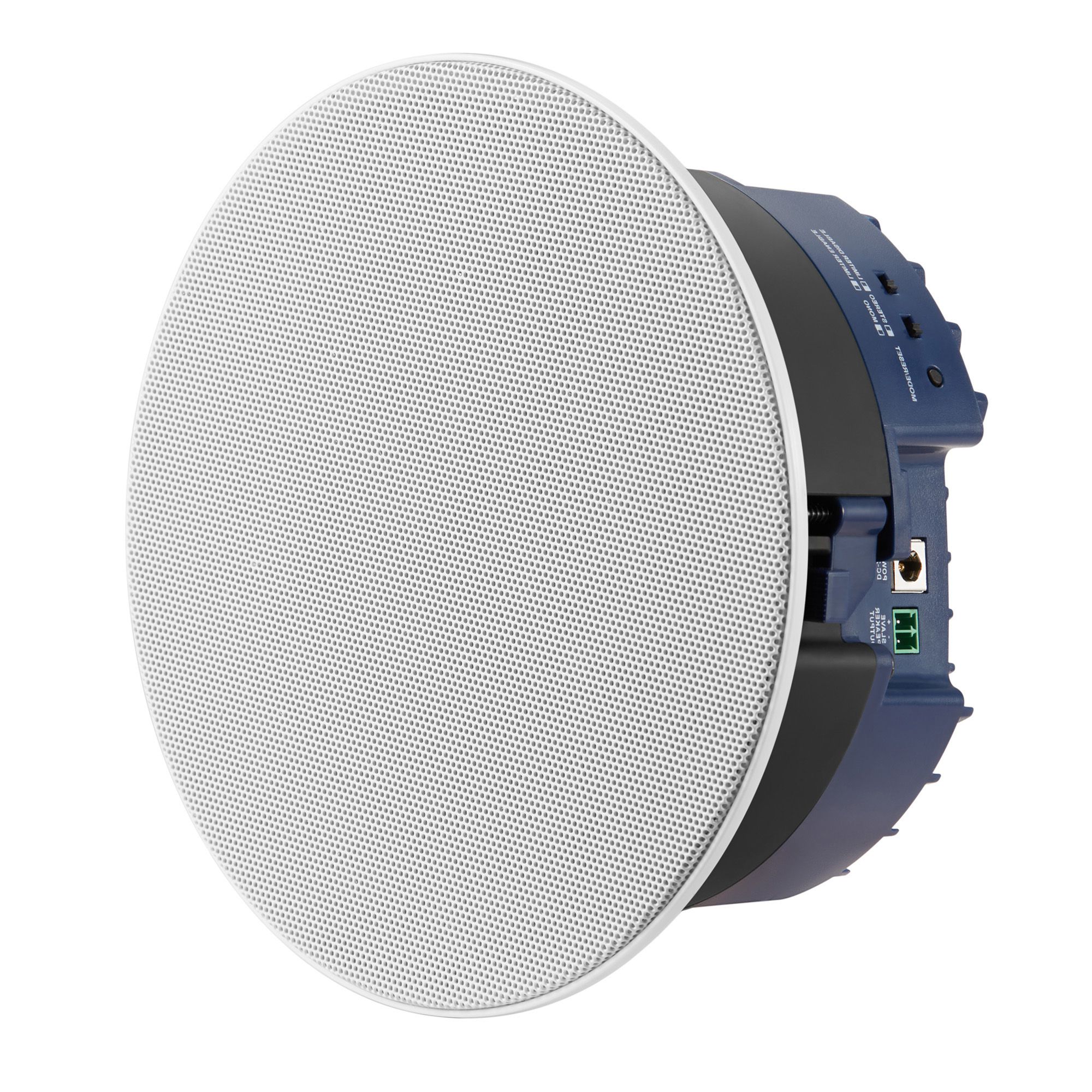 רמקול תקרה אלחוטי Lithe Audio 4" BT IP44 עם מגבר מובנה - קונקטור – תמונה 2