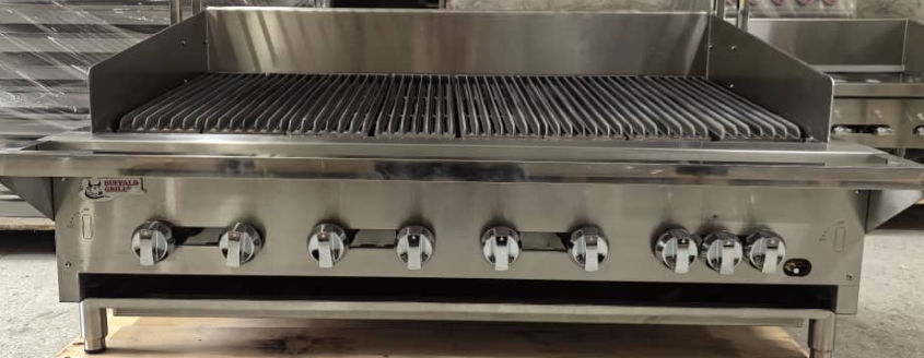 גריל גז מסחרי תוצרת Buffalo Grill רוחב 122 ס"מ - 8 מבערים