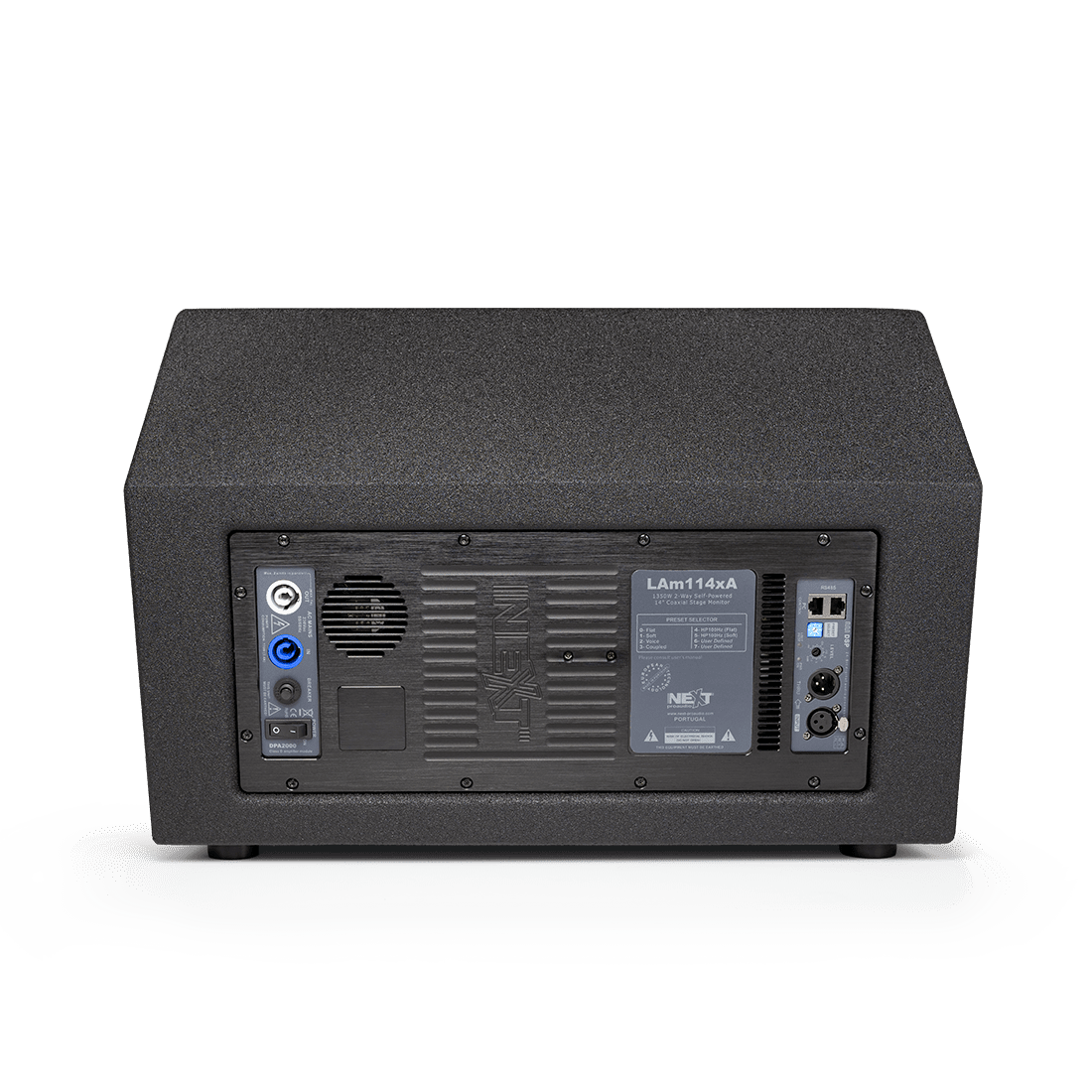 מוניטור במה קואקסיאלי אקטיבי 14 אינץ' NEXT ProAudio LAm114xA - קונקטור – תמונה 2