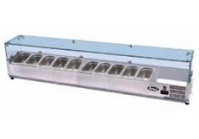 סלטיה דלפקית 200 סמ, ע 33.5 סמ, ג 43.5 סמ מתאים ל-10 גסטרונומים 1/4 - מגיע ללא גסטרונומים 3889