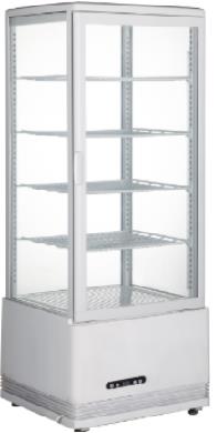 מקרר תצוגת עוגות דלפקי 98 ליטר לבן
