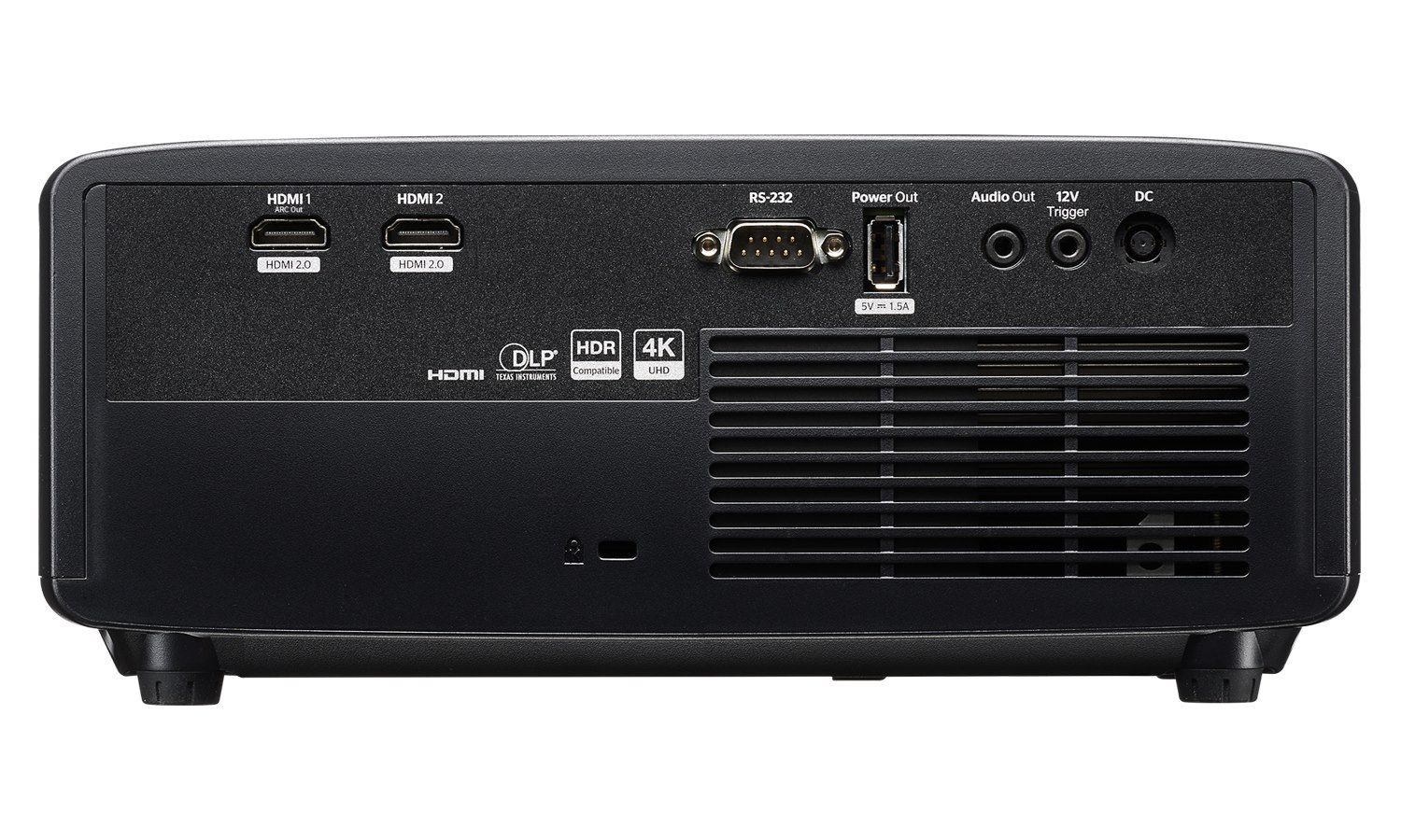 מקרן לייזר 4K Optoma Photon Beam PK52 עם HDR עוצמתי - קונקטור – תמונה 2