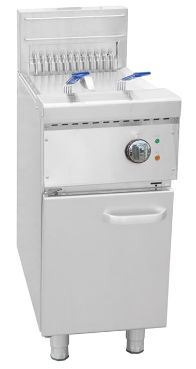 ציפסר חשמלי עומד תא אחד כ30 ליטר. 2 סלסלות, 18KW 40X83X105 תקע 32