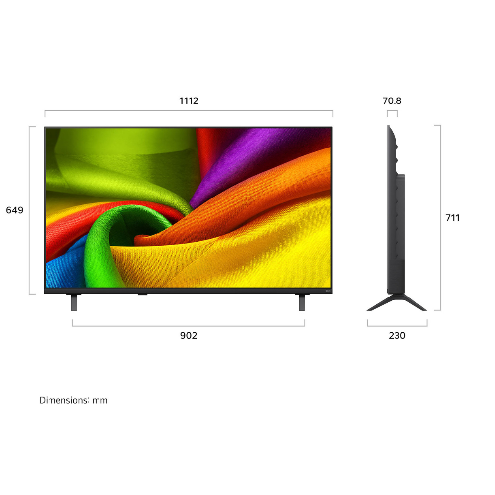 טלוויזיה 50 אינץ' LG 50NU840B6LA - איכות סאונד 9.1.2 AI Sound Pro – תמונה 3