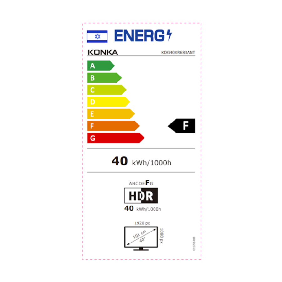 טלוויזיה חכמה KONKA 40 אינץ' KDG40XR683ANT ברזולוציית FHD עם Google TV – תמונה 4
