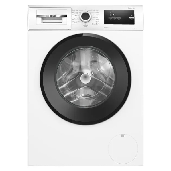 מכונת כביסה BOSCH עם פתח חזית, 8 ק"ג, סחיטה 1200 סל"ד, דגם WAN24003IL