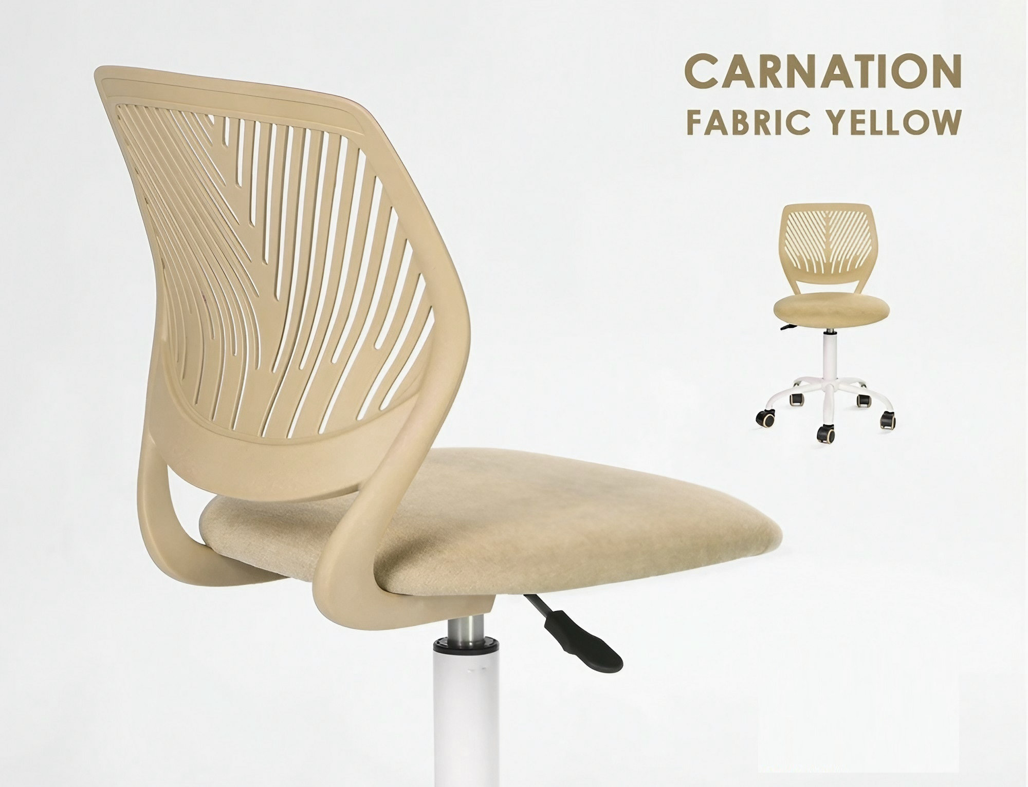 קרניישן קרם - כיסא תלמיד - CARNATION VERITA BEIGE – תמונה 7