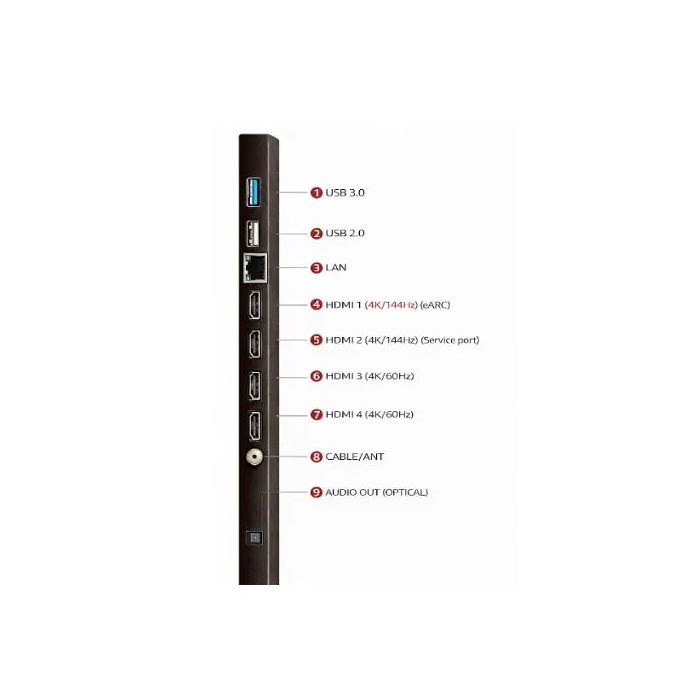 טלוויזיה TCL 98 אינץ' עם טכנולוגיות QLED ו-MiniLED ותדר עד 288Hz לגיימינג – תמונה 5