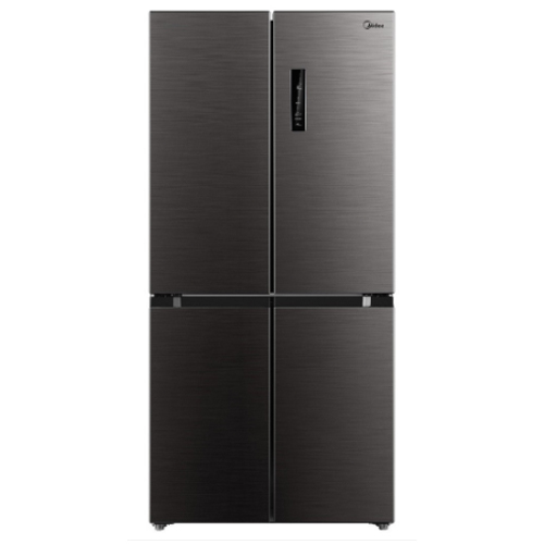 מקרר 4 דלתות Midea HQ611RWEN עם מקפיא תחתון ונפח נטו 422 ליטר