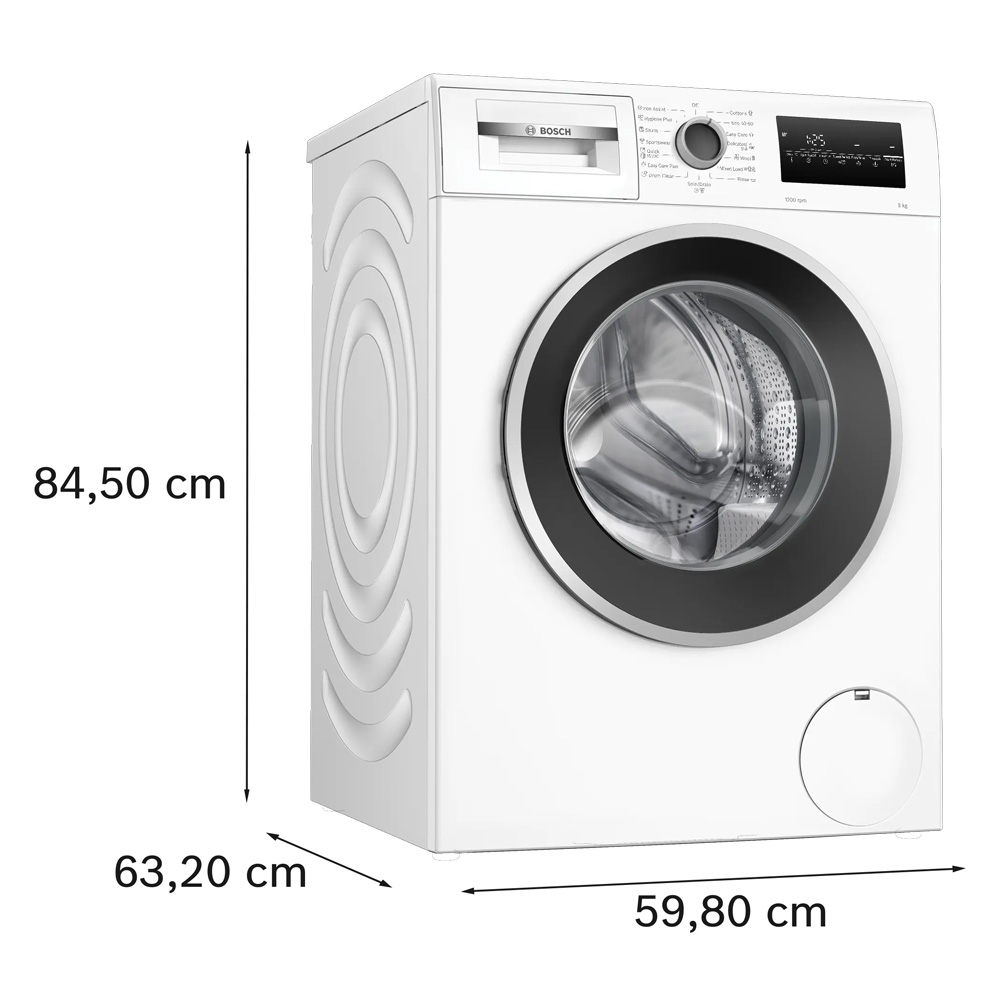 מכונת כביסה 9 ק"ג עם EcoSilence Drive וטכנולוגיית Active Water Plus - Bosch WAN24229IL – תמונה 7