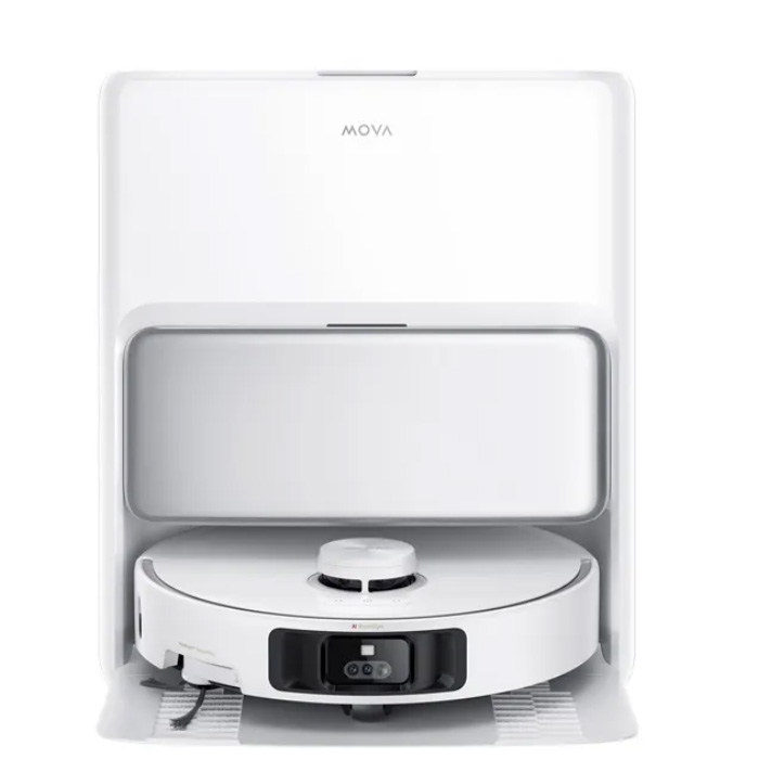 שואב אבק רובוטי MOVA P50 Pro Ultra לבן - עוצמת שאיבה 19,000Pa ומערכת CleanLift™
