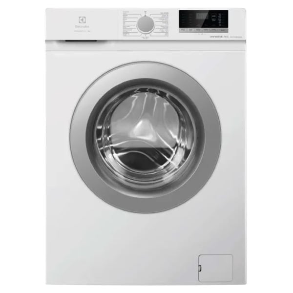 מכונת כביסה Electrolux עם פתח קדמי, 7 ק"ג וניהול חכם של מים ואנרגיה
