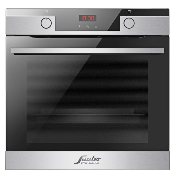 תנור בילד אין SAUTER CUISINE 7310IX, נפח 77 ליטר, ניקוי פירוליטי מתקדם