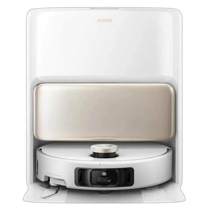 שואב אבק רובוטי MOVA V50 Ultra Complete עם עוצמת שאיבה מרשימה של 24,000 פסקל