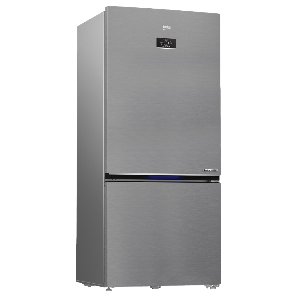 מקרר BEKO RCNE726X עם מקפיא תחתון וטכנולוגיית Harvest Fresh, נפח 615 ליטר – תמונה 2