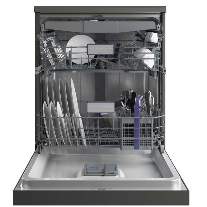 מדיח כלים Beko BDFN36522DQ ל-15 מערכות כלים, רק 9.5 ליטר מים לצריכה חסכונית! – תמונה 6