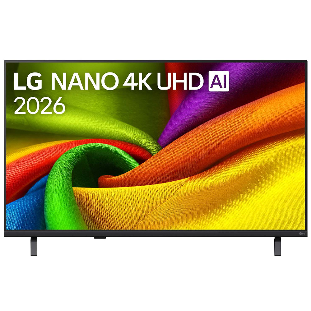 טלוויזיה חכמה 43 אינץ' LG NANO UHD עם מעבד AI אלפא 7 דור 9