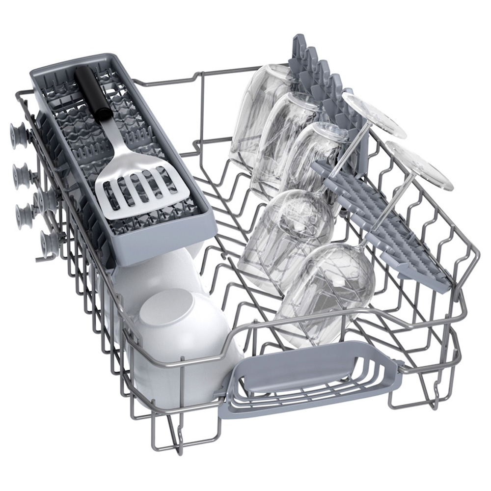 מדיח כלים BOSCH SPV2HKX02E רוחב 45 ס"מ עם Home Connect והפחתת רעש – תמונה 4
