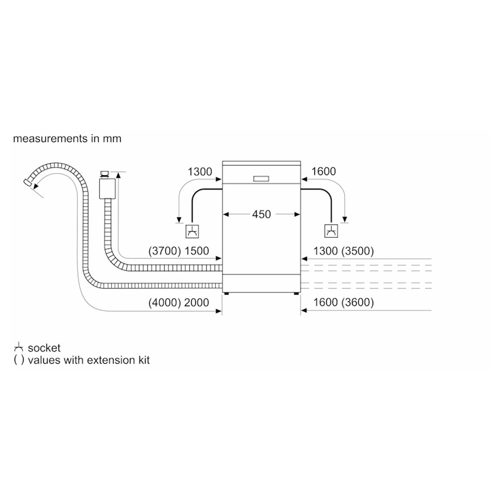 מדיח כלים BOSCH SPV2HKX02E רוחב 45 ס"מ עם Home Connect והפחתת רעש – תמונה 7