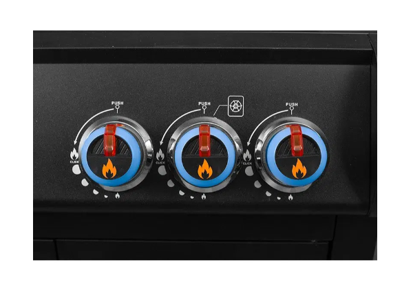 גריל גז CAESAR ER-1H-8804C-3R – תמונה 6