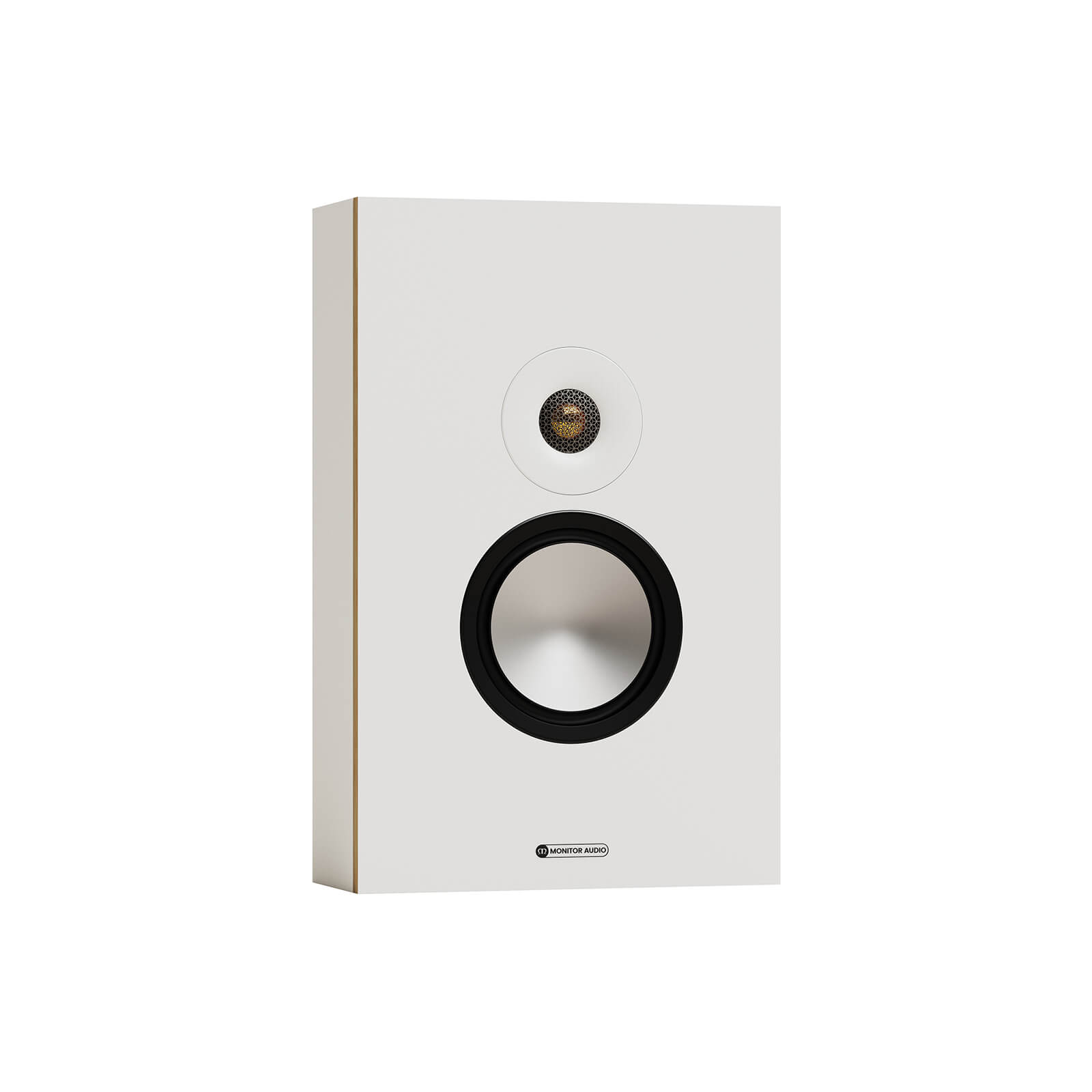 רמקול קיר Monitor Audio Bronze On-Wall 7G עם טוויטר Gold Dome - קונקטור – תמונה 2