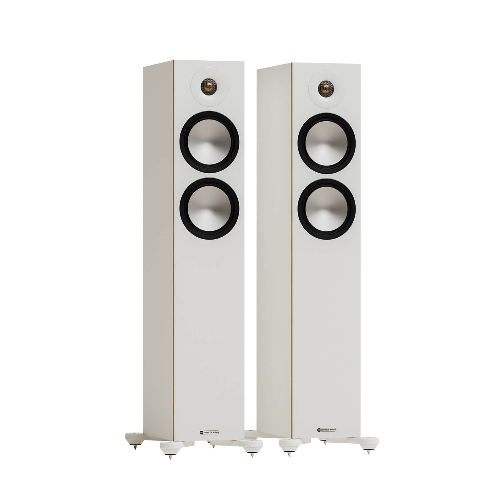 רמקולים רצפתיים Monitor Audio Bronze 300 7G מעוצבים בעץ עם סאונד עוצמתי - קונקטור – תמונה 2