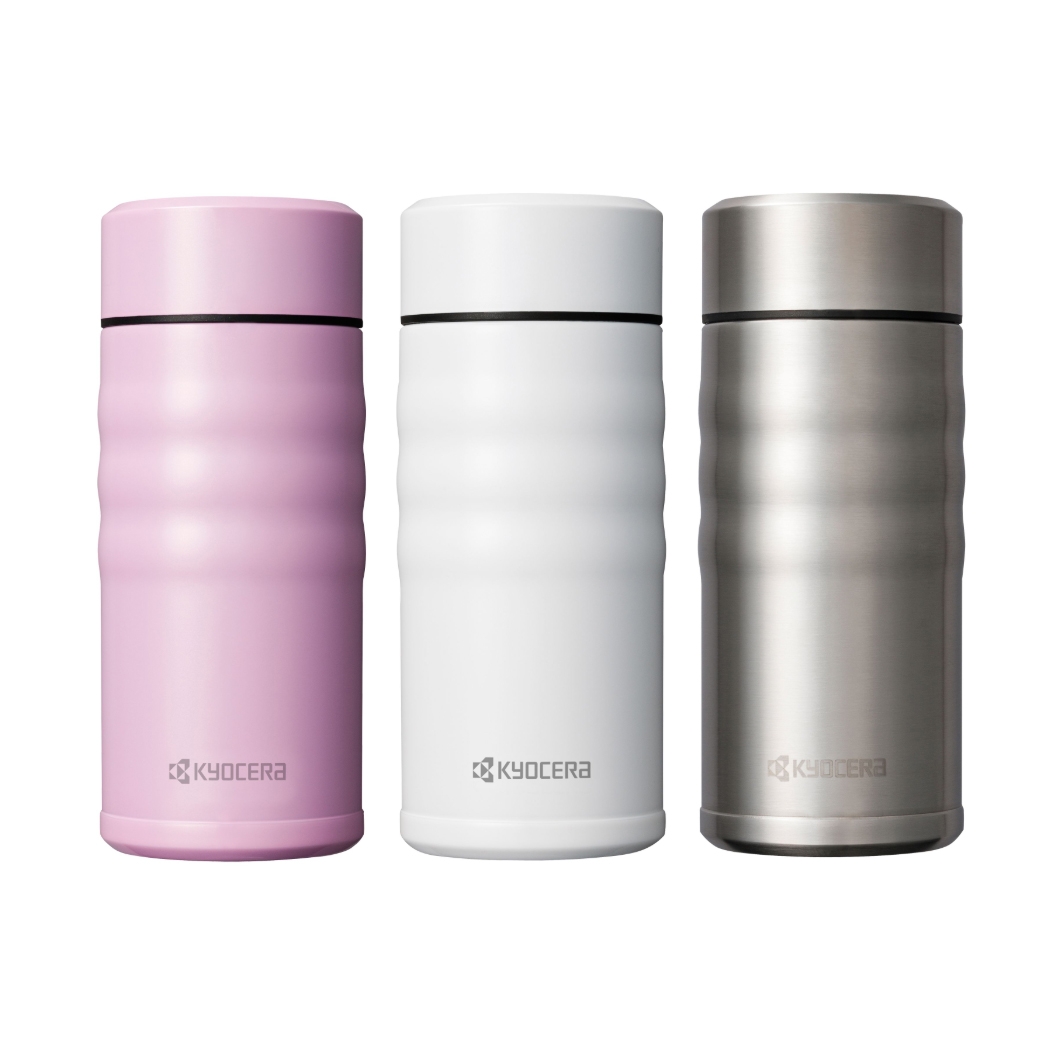 כוס תרמית קרמית Kyocera עם ציפוי פנימי 350 מ"ל - New Horizon