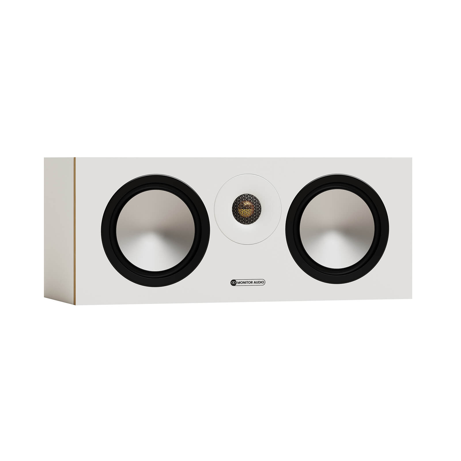 רמקול סנטר Monitor Audio Bronze Centre 7G עם דרייברים כפולים וטוויטר Gold Dome - קונקטור – תמונה 3