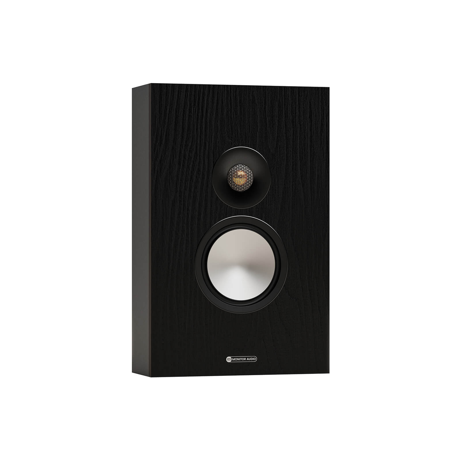 רמקול קיר Monitor Audio Bronze On-Wall 7G עם טוויטר Gold Dome - קונקטור – תמונה 3