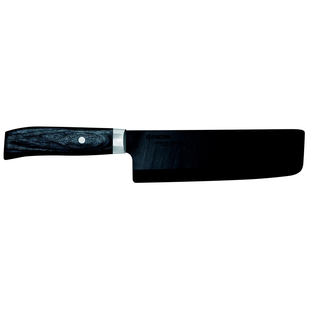 סכין נקירי קרמית Kyocera, 16 ס"מ עם ידית עץ - New Horizon – תמונה 4