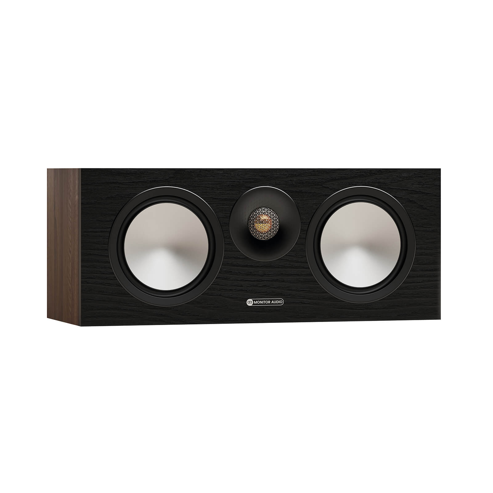רמקול סנטר Monitor Audio Bronze Centre 7G עם דרייברים כפולים וטוויטר Gold Dome - קונקטור – תמונה 2